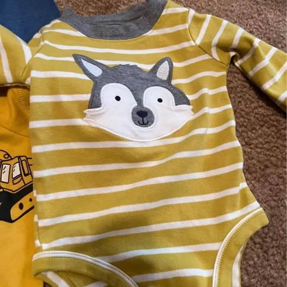Bundle of 11 Baby Boy One pieces Sz 6 Months Variety Brands #V181